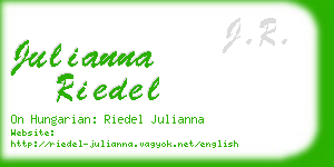 julianna riedel business card